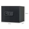 Levede Safe Box Digital Home Office Security Fireproof Code Emergency Key 31L