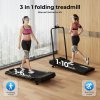 Centra Treadmill Running Machine Folding Walking Pad 4 in 1 Bluetooth LED Remote