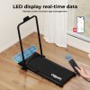 Centra Treadmill Running Machine Folding Walking Pad 4 in 1 Bluetooth LED Remote