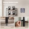 Levede Bookshelf 6 Tier Adjustable Display Shelf90kg Living Room Walnut Colour