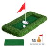 Centra Floating Golf Green Mini Mat Set Putting Turf Pool Water Outdoor 60x30CM