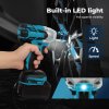 Traderight 21V Brushless Impact Wrench Drill 1/2