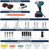 Traderight 21V Brushless Impact Wrench Drill 1/2