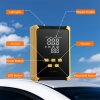Manan 12V 150PSI Portable Tire Inflator Air Compressor Dual Display LED Light