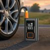 Manan Car Tyre Inflator Digital Portable Tyre Air Compressor Pump 12V Electric