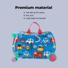 Dekko Kids Ride On Suitcase Children Travel Luggage Carry Bag Trolley