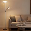 Emitto Modern Floor Lamp 2-in-1 Adjustable Reading Light Remote Control Timer