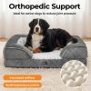 Skylos Orthopedic Dog Bed Memory Foam Pet Mattress Calming Washable Waterproof
