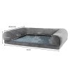 Skylos Orthopedic Pet Bed Foam Large Dog Bedding Plush Mattress Soft Cushion Mat