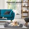 Skylos Orthopedic Pet Bed Foam Large Dog Bedding Plush Mattress Soft Cushion Mat