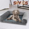 Skylos Orthopedic Pet Calming Bed Extra Large Foam Plush Dog Nest Mattress Mat