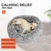 Skylos Dog Bed Cat Beds Washable Large Puppy Soft Warm Plush Calming Cushion
