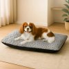 Skylos Pet Bed Cushion Small Dog Calming Bed Waterproof Machine Washable Cover