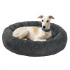 Skylos Dog Calming Donut Bed Cushion Large Pet Cat Mattress Washable Soft Plush