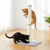 Skylos Tall Cat Scratching Post 75cm Sisal Pole Heavy Duty Base Scratcher Ball