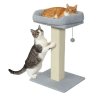 Skylos 71cm Cat Tree Cat Scratching Post Climbing Tower with Kitten Bed Toy