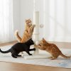 Skylos Cat Scratching Post 54cm Strong Natural Sisal Heavy Duty Scratcher Ball