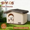 Skylos Dog Winter Insulated House Outdoor Feral Cat Weatherproof Warm Stray Dog Shelter