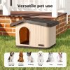 Skylos Dog Winter Insulated House Outdoor Feral Cat Weatherproof Warm Stray Dog Shelter