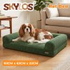 Large Dog Pet Bed Orthopedic Washable Waterproof Corduroy Wear Resistant 93x63cm