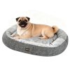Pawz Pet Bed Washable Plush Orthopedic Soft Non Slip Mat Indoor Pet Cushion L