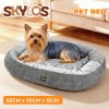 Skylos Pet Bed Washable Plush Orthopedic Soft Non Slip Mat Indoor Pet Cushion S