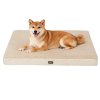 Skylos Pet Bed Large Washable Dog Cushion Crate Mattress Non Slip 90x60cm Soft