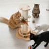 Skylos Cat Scratching Post Strong Natural Sisal Pole 45cm Activity Center Toys