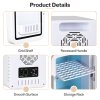 Spector Mini Fridge 5L Portable Cooler Warmer with Mirror for Bedroom Office Car