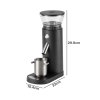 Spector Coffee Grinder 60-Setting Portable USB Rechargeable Burr Grinder Black