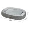 Skylos Pet Bed Large Washable Plush Orthopedic Pet Sofa Cushion Mat Soft Indoor