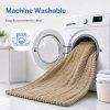 Marlow Corduroy Sofa Cover Pet Friendly Non Slip Washable 70 x 150cm Light Camel