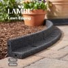 Lambu Garden Edging Border 5 Pack Bendable Lawn Landscape Edging Paths Grey