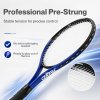Centra 9Pcs Tennis Racket Set Lightweight Racquet Balls Carry Bag Overgrips