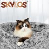 Skylos Dog Bed Cat Beds Washable Large Puppy Soft Warm Plush Calming Cushion
