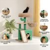 Skylos Cat Tree Climbing Tower Multi-Level Activity Centre with Condo Hammock