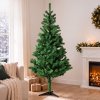 Santaco Christmas Tree 180Cm Artificial Xmas Spruce 483 PVC Stand Indoor Green