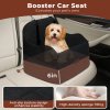 Skylos Dog Booster Car Seat Portable Pet Puppy Travel Carrier Bed Basket Black