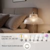 Emitto Ceiling Light Shade Pendant Glass Lamp Bistro Adjustable Clear Color