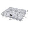 SKYLOS Large Dog Bed Plush Soft Rose Velvet Non-Slip Pet Crate Keneel Mat 4XL
