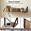 Levede Floating Shelves Wall Mounted Book Shelves for Wall Set of 3 Natural