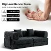 Levede Modular Sofa Bed 3 Seater Convertible Couch Oversize Folding Floor Bed