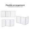 Skylos Pet Gate Wooden Dog Fence Baby Safety Barrier Indoor Stairway Doorway