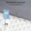 Lavio Ergonomic Butterfly Neck Pillow for Side Back Stomach Sleepers Washable
