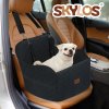 Skylos Dog Booster Car Seat Portable Pet Puppy Travel Carrier Bed Basket Black