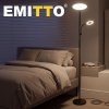 Emitto Modern Floor Lamp 2-in-1 Adjustable Reading Light Remote Control Timer