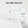 Memory Foam Mattress Topper King Bamboo Charcoal Cooling Gel 8cm Thick Washable