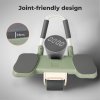 Centra Ab Roller with Auto Rebound Elbow & Knee Support LCD Timer Core Trainer