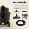 Spector Wet and Dry Cylinder Vacuum Cleaner Powerful Suction HEPA 1000W 15L