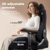 Ergonomic Office Chair 165° Reclining Executive Computer Chair with Spring Seat